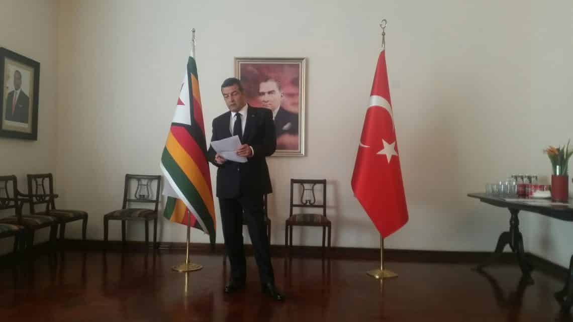 Turkish Ambassador praises Zimbabwe for not sheltering Fetö terrorists