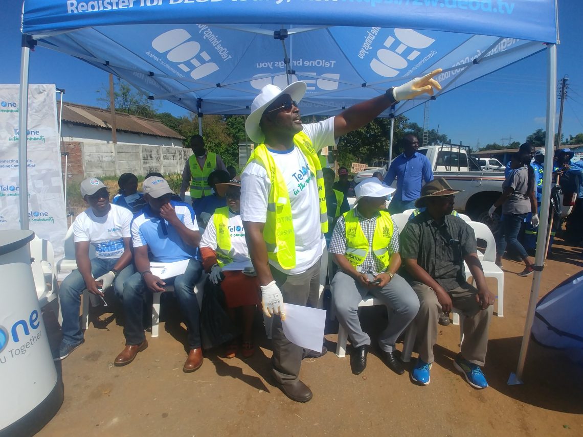 TelOne, Temba Mliswa and Norton Council in massive cleanup campaign