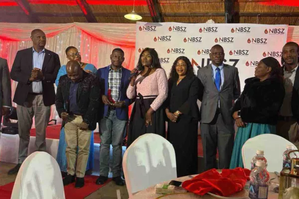 NBSZ awards partners supporting safe and reliable blood supply in Zimbabwe