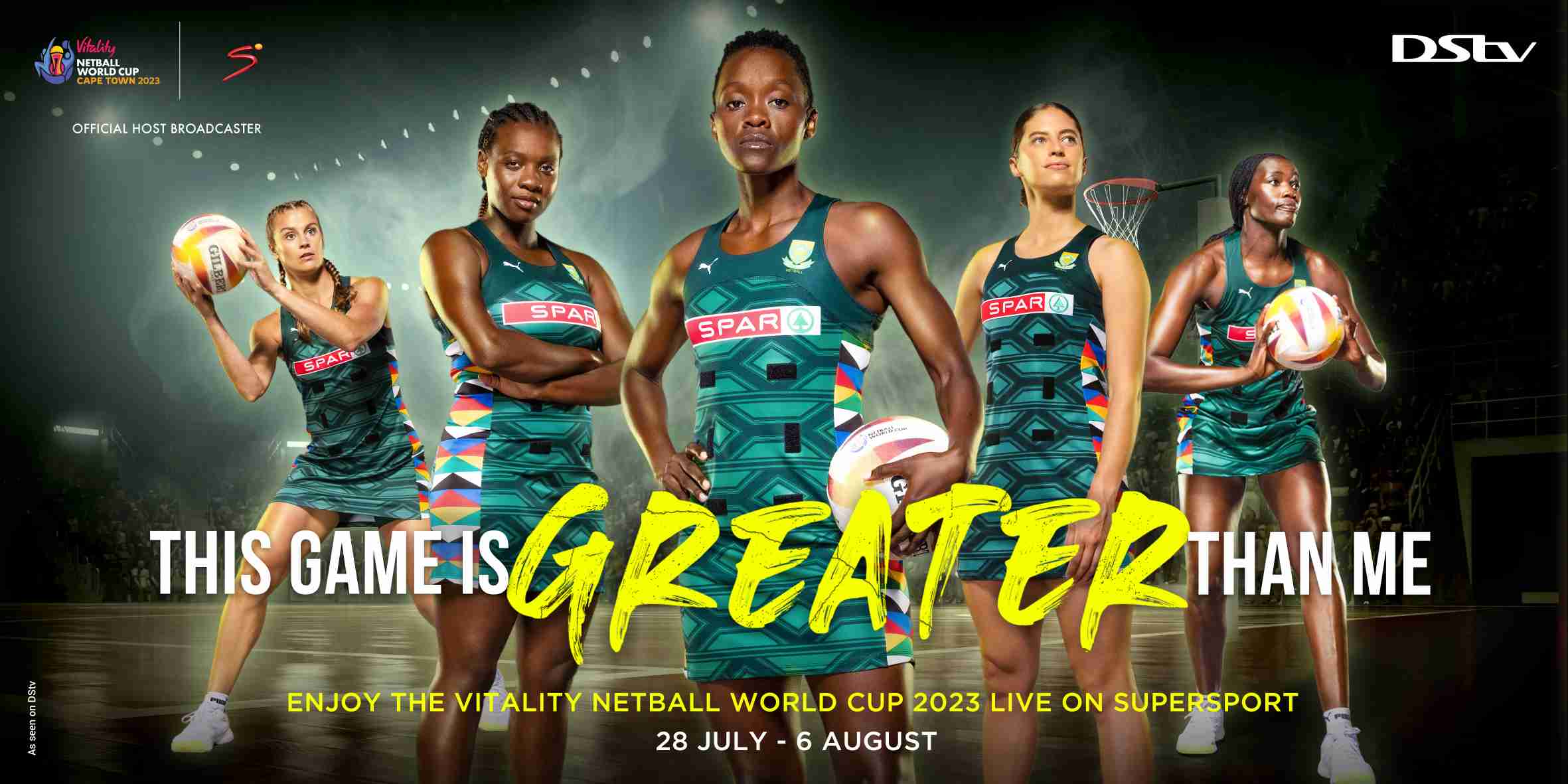 DStv Is Here for Her: The 2023 Netball World Cup is coming to your home