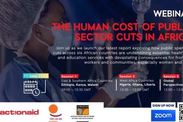 ActionAid Malawi urges IMF to abandon public sector expenditure austerity measures