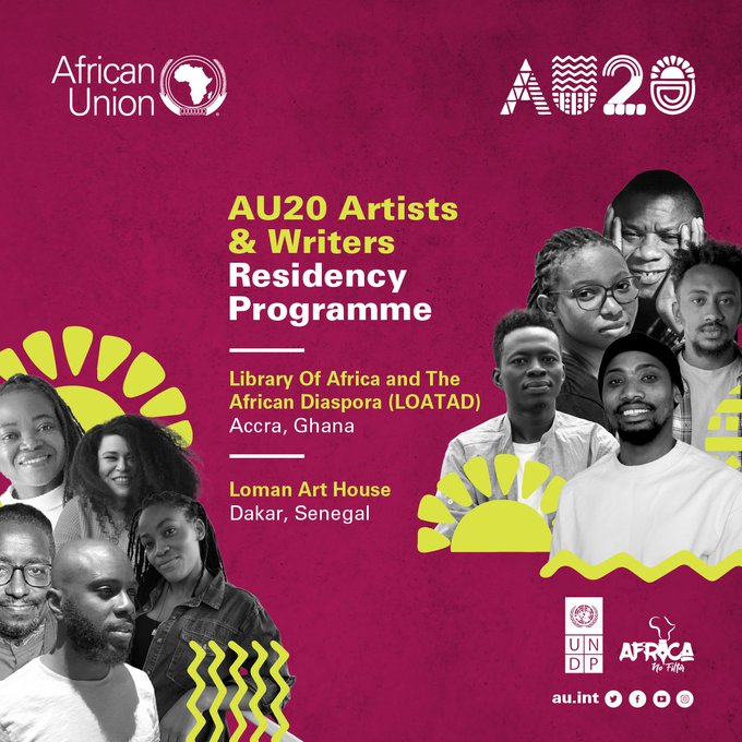 AU20 Residency Programme: 10 African writers and visual artists selected