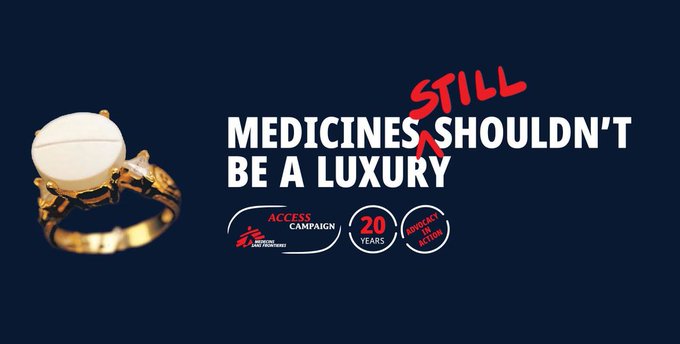 MSF’s ‘Access Campaign’ marks 20 years of work to secure medical innovation and access to affordable medicines