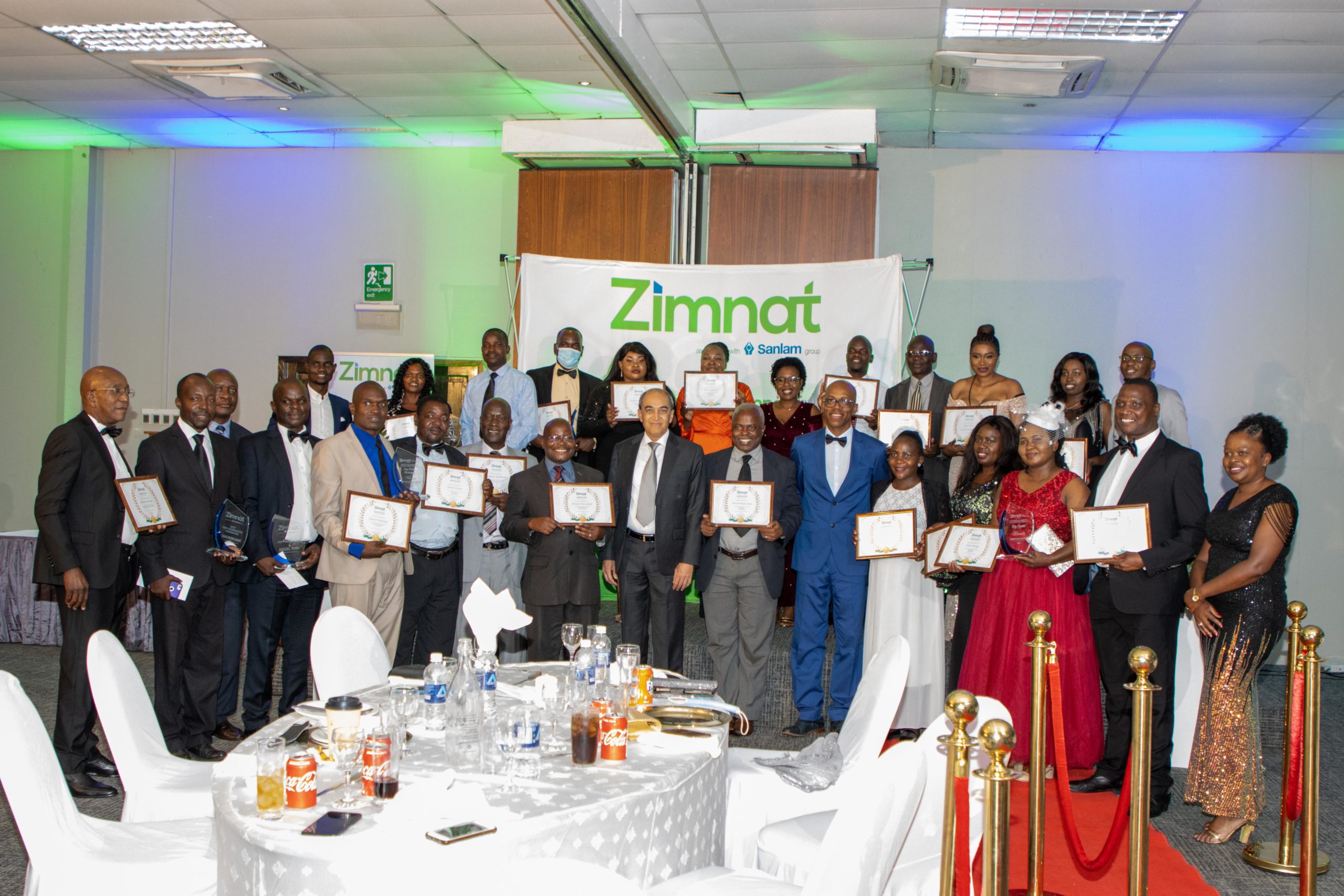 Zimnat honours its sales force in ritzy style