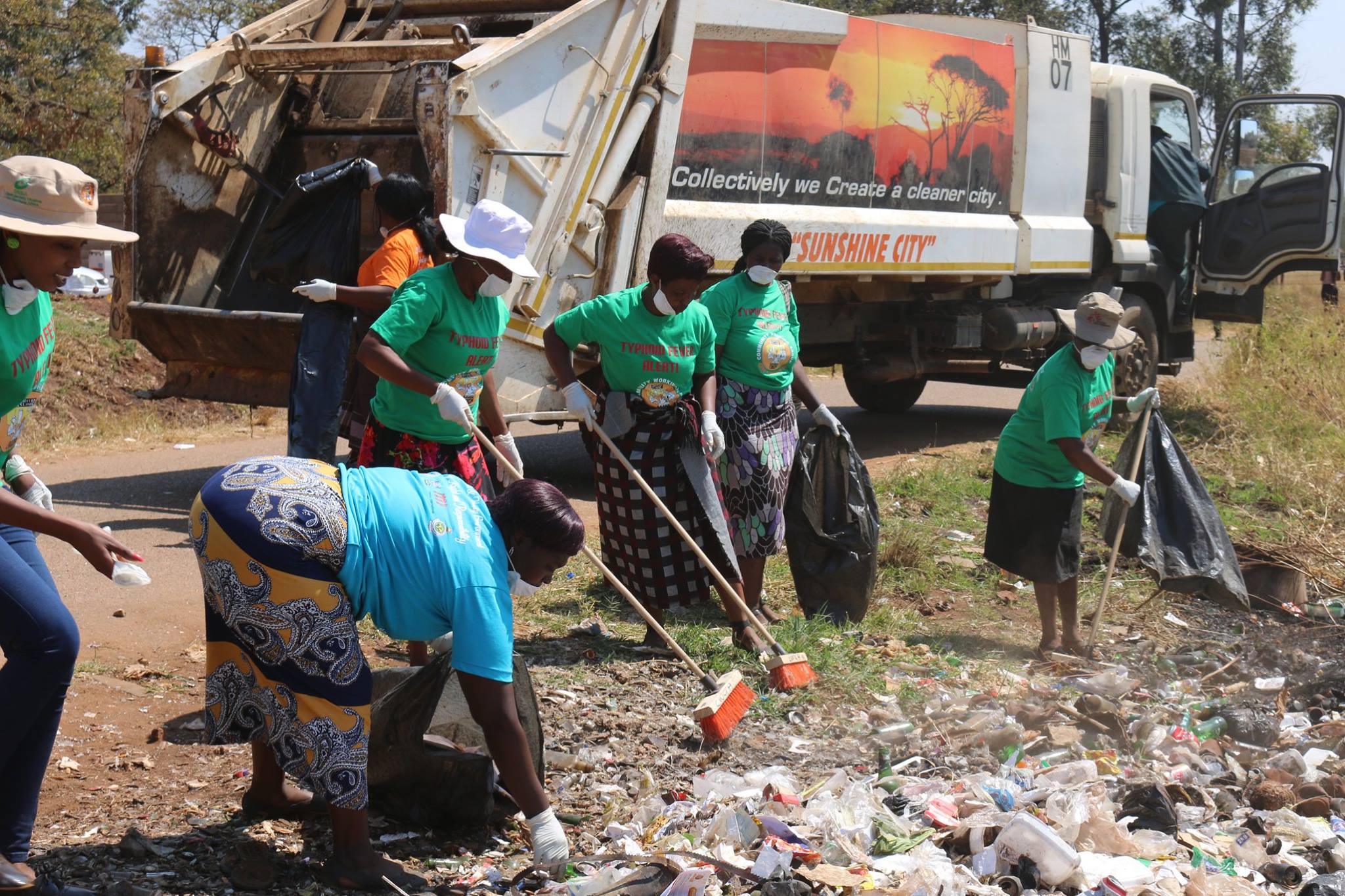 CWGH embarks on typhoid awareness clean-up campaign
