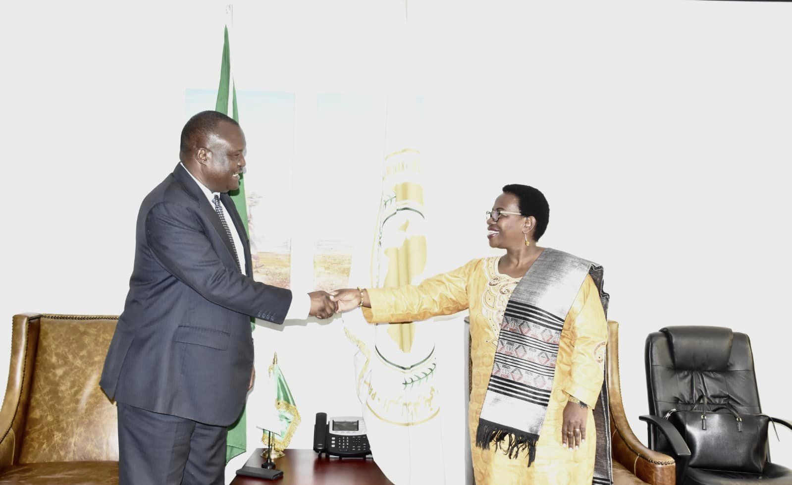 AUC Deputy Chairperson undertakes working visit to the Pan-African Parliament