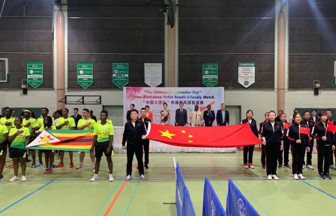 Zimbabwe Table Tennis Men’s Team Win Chinese Ambassador Final Cup