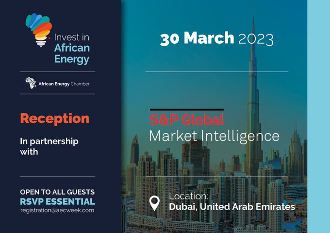 Dubai to Host Invest in African Energy on March 30