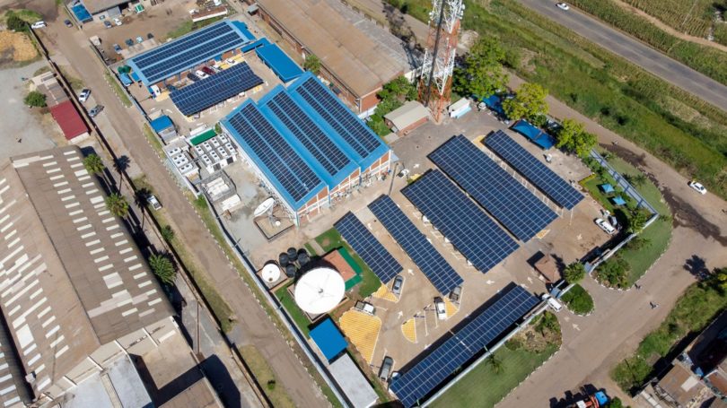 Econet unveils the largest industrial solar plant in Zimbabwe