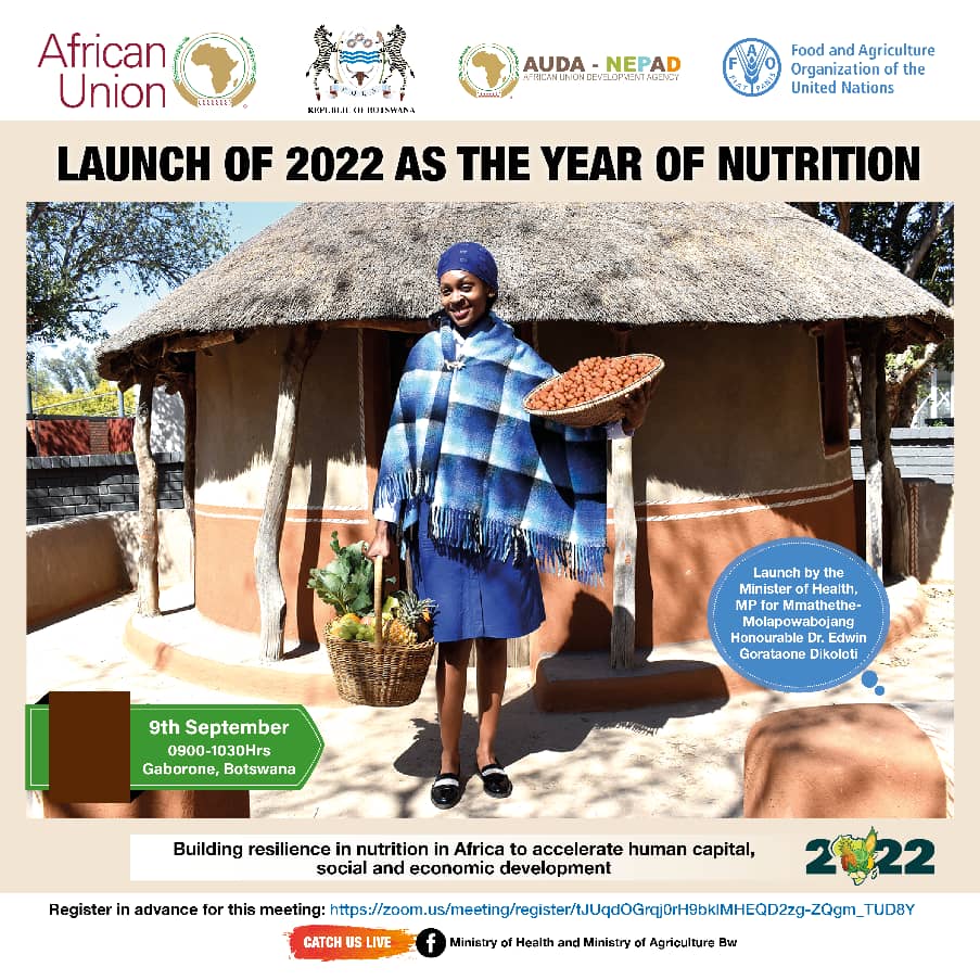 13th AUC Task Force on Food and Nutrition Development convenes in Botswana