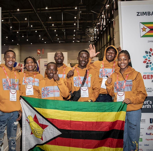Zimbabwe Robotics team wins 2022 Innovator Award Gold Medal