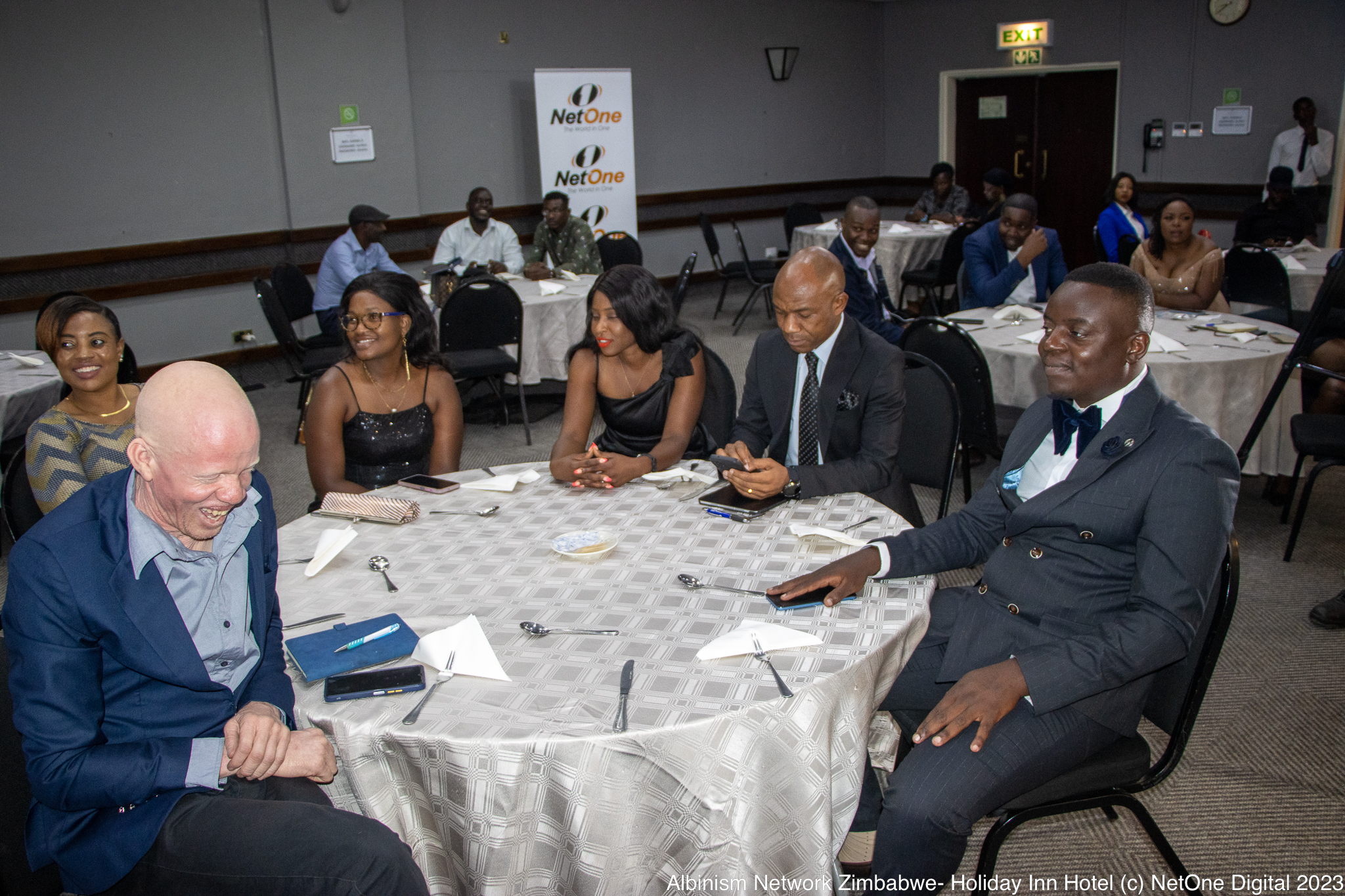 NetOne holds Fundraising Dinner for Albinism Network Zimbabwe