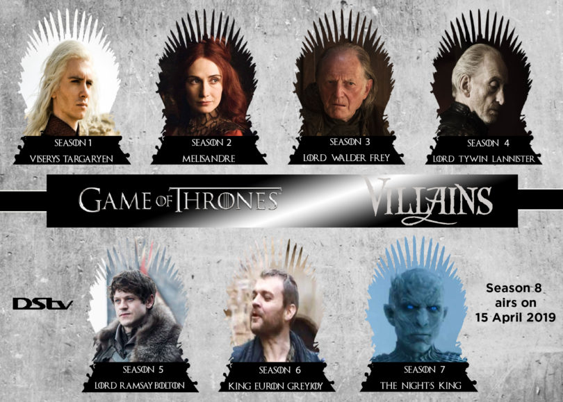 Game of Thrones: The Best villain from each season
