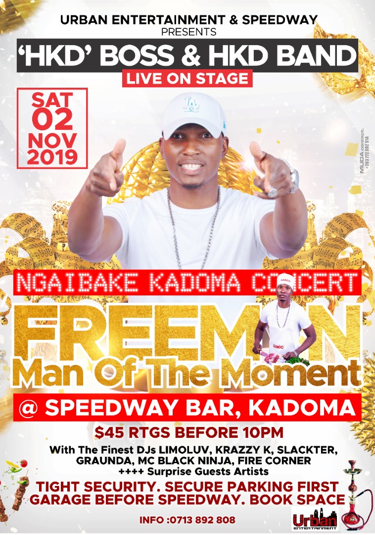 ‘Ngaibake Kadoma Concert’ beckons