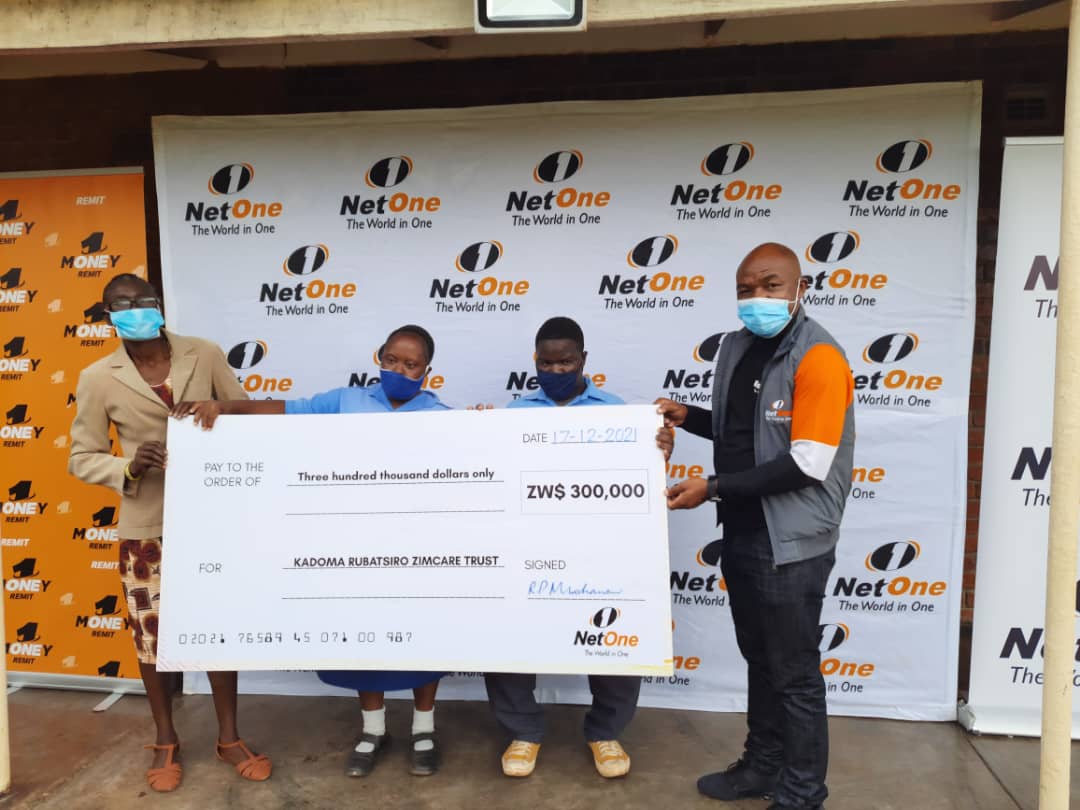 NetOne extends a festive season giving hand to Rubatsiro Zimcare Trust