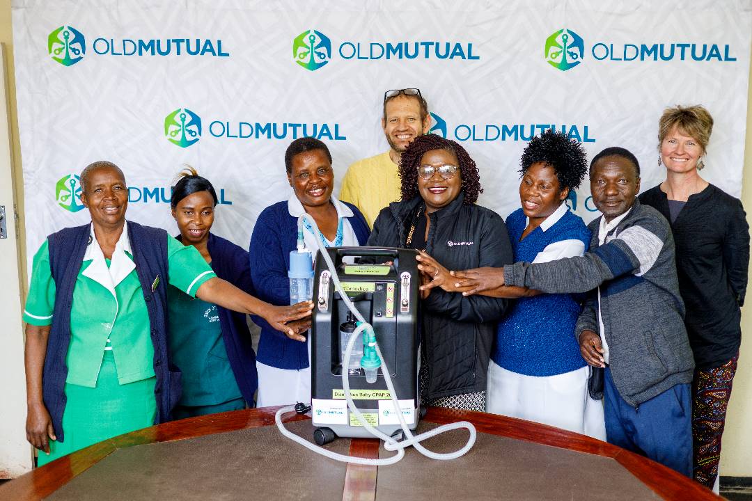 Old Mutual Zimbabwe Donates A Neo-Natal Ventilator to Murambinda Hospital