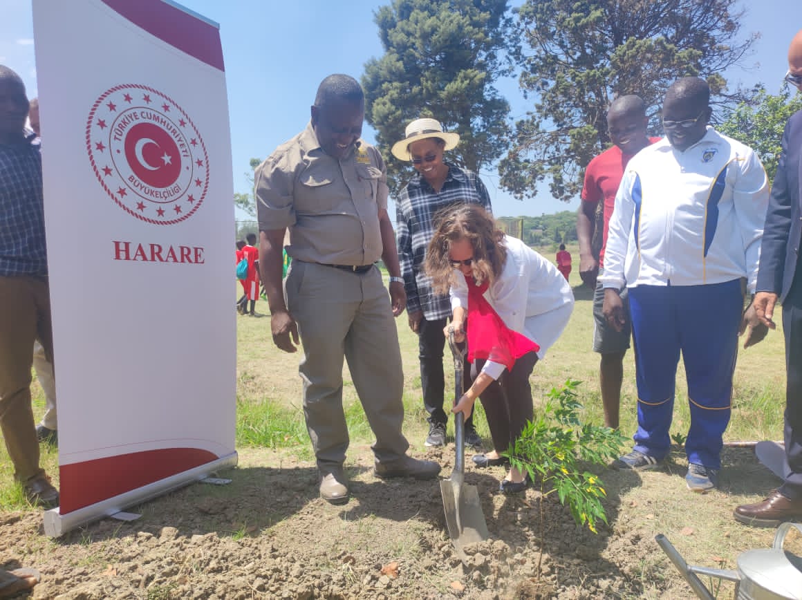 Republic of Türkiye plants trees to symbolise strong ties with Zimbabwe