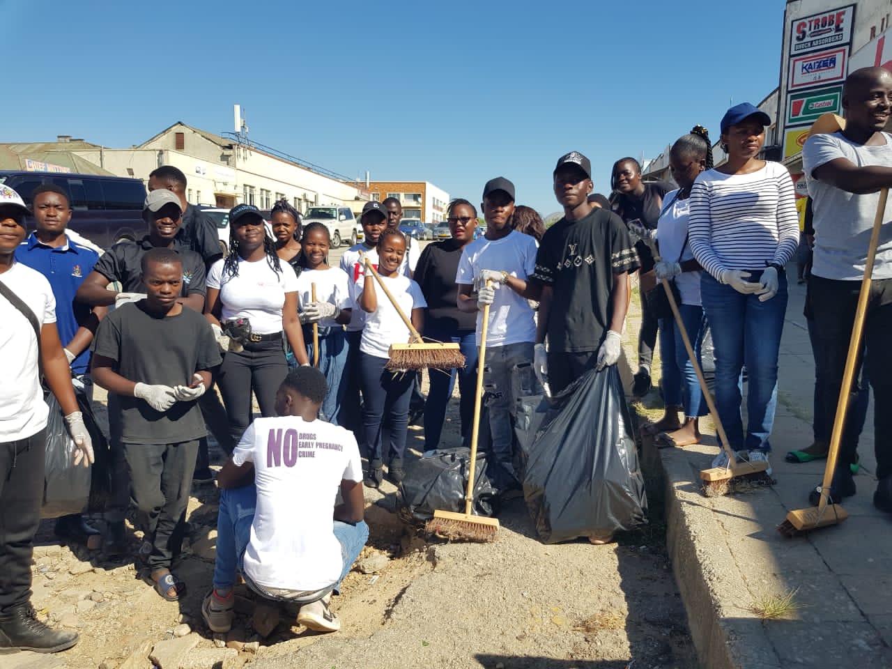 Teen Rescue Mission mobilises youth for a clean-up campaign