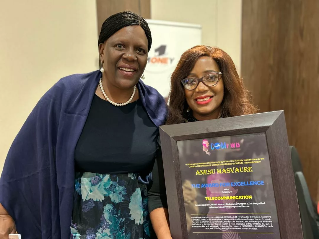 NetOne’s Anesu Masvaure, Chipo Shamuyashe win COMFWB Business Women Excellence Awards