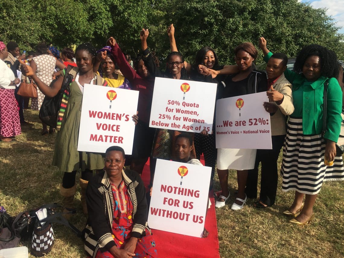 Making a case for 25 % Young women’s Quota in Zimbabwe