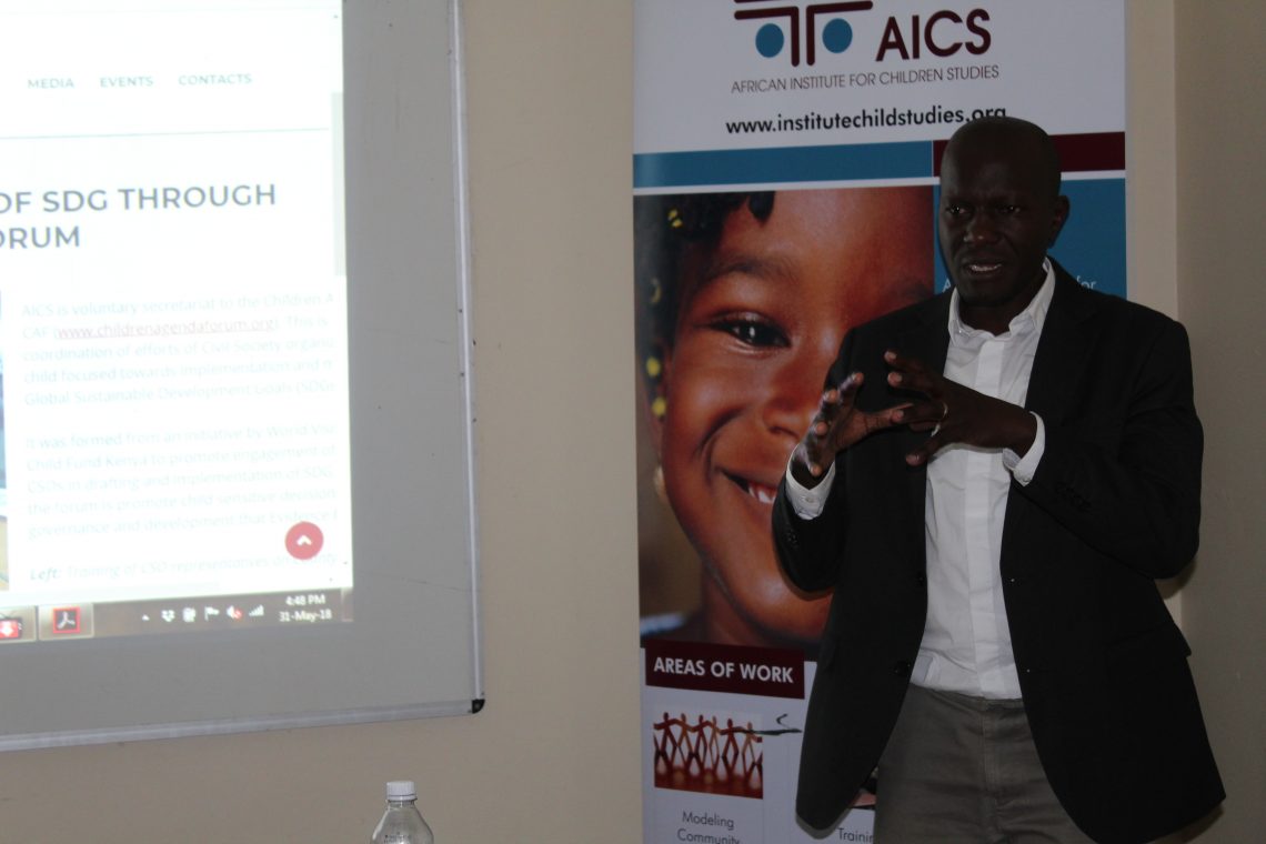Involve children in governance and democratic issues: AICS