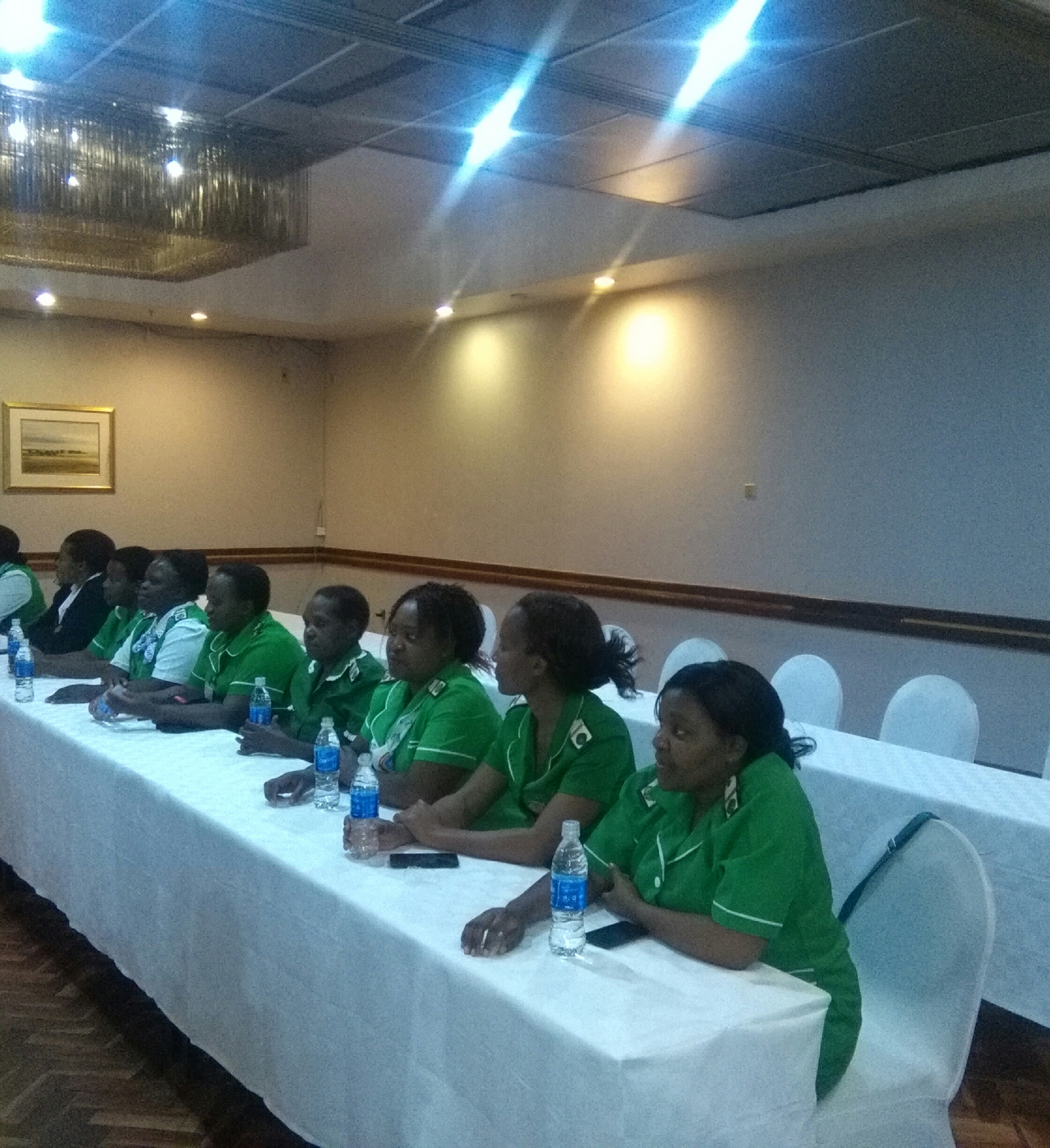 Nurses call for equal treatment with other government workers