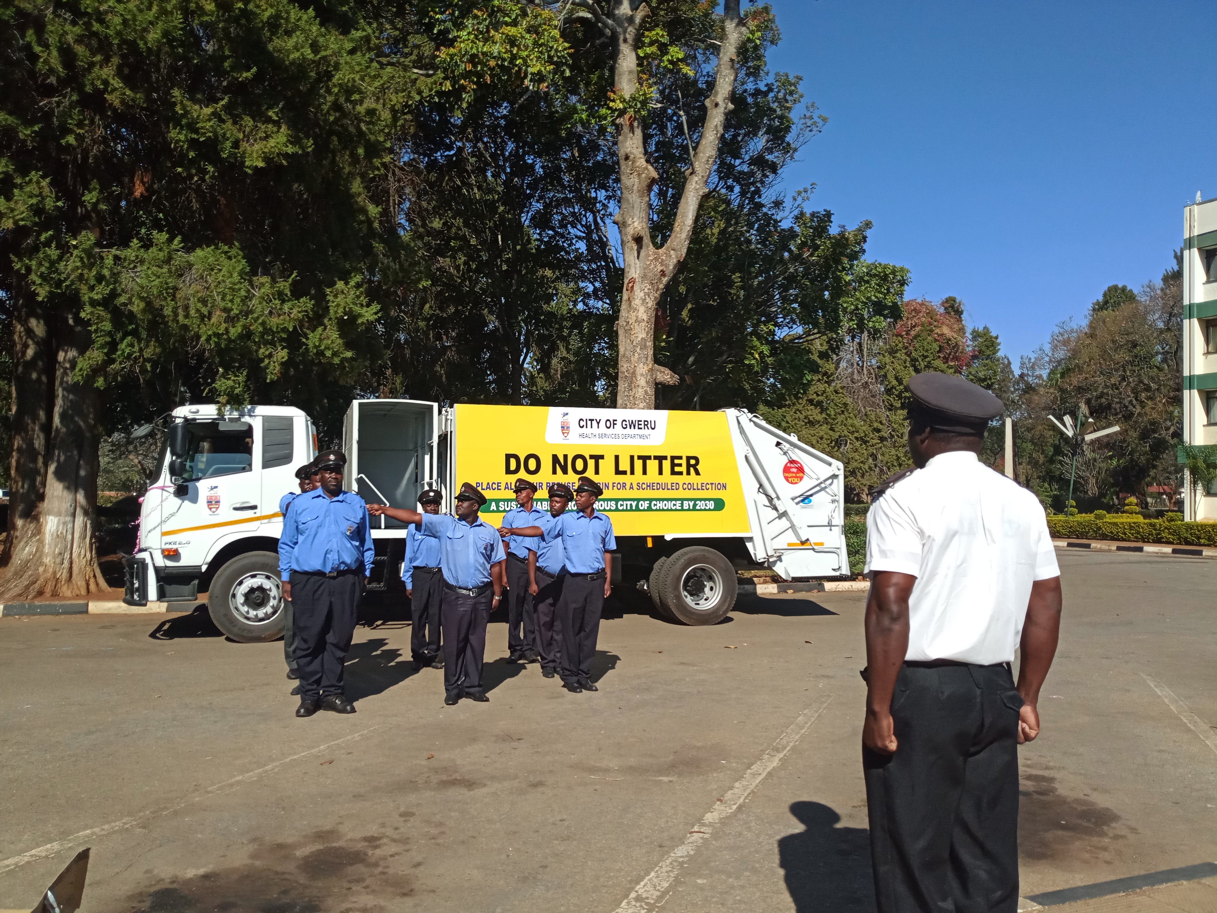 A new refuse truck for Gweru City Council
