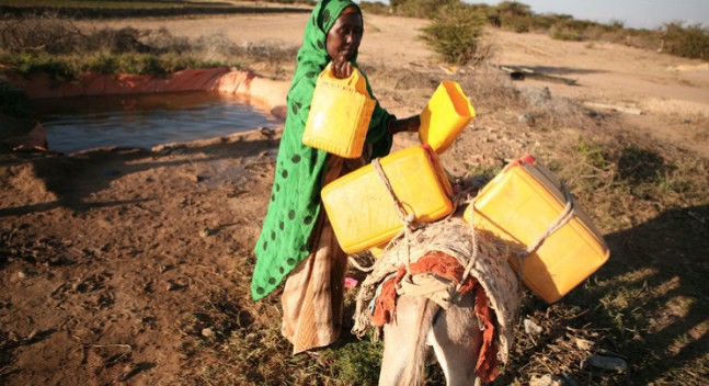 Somalia’s drought has left more than two million people facing severe food and water shortages