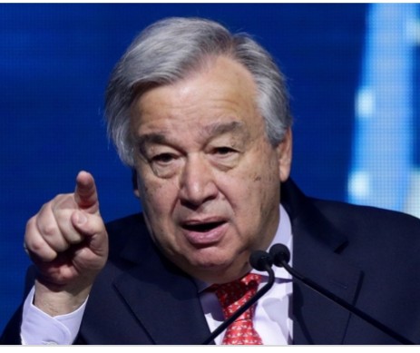 UN Secretary General Urges Nations to Make Recovery a Resolution for 2022