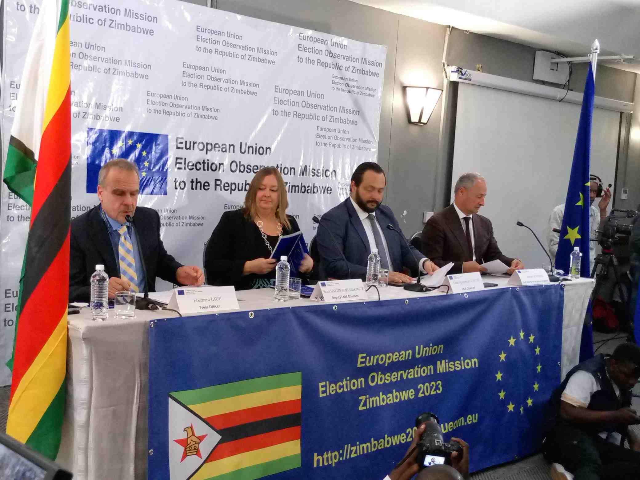 EU Election Observation Mission pours cold water on Zimbabwe’s elections