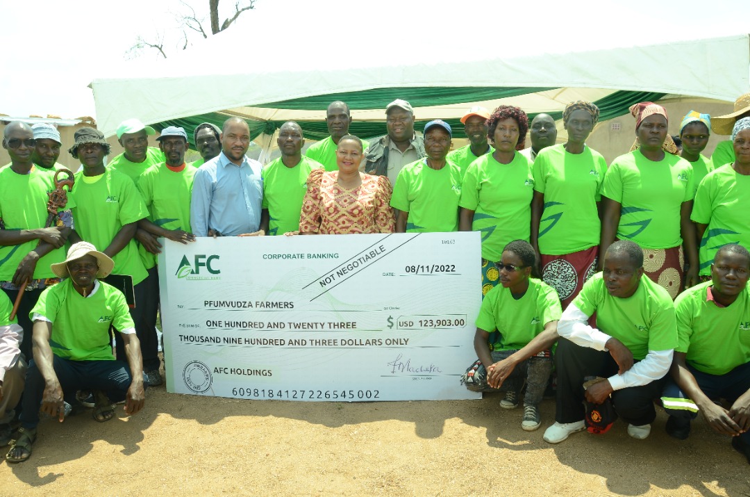 Thousands of Pfumvudza/Intwasa farmers receive Crop Insurance Pay-out from AFC Holdings