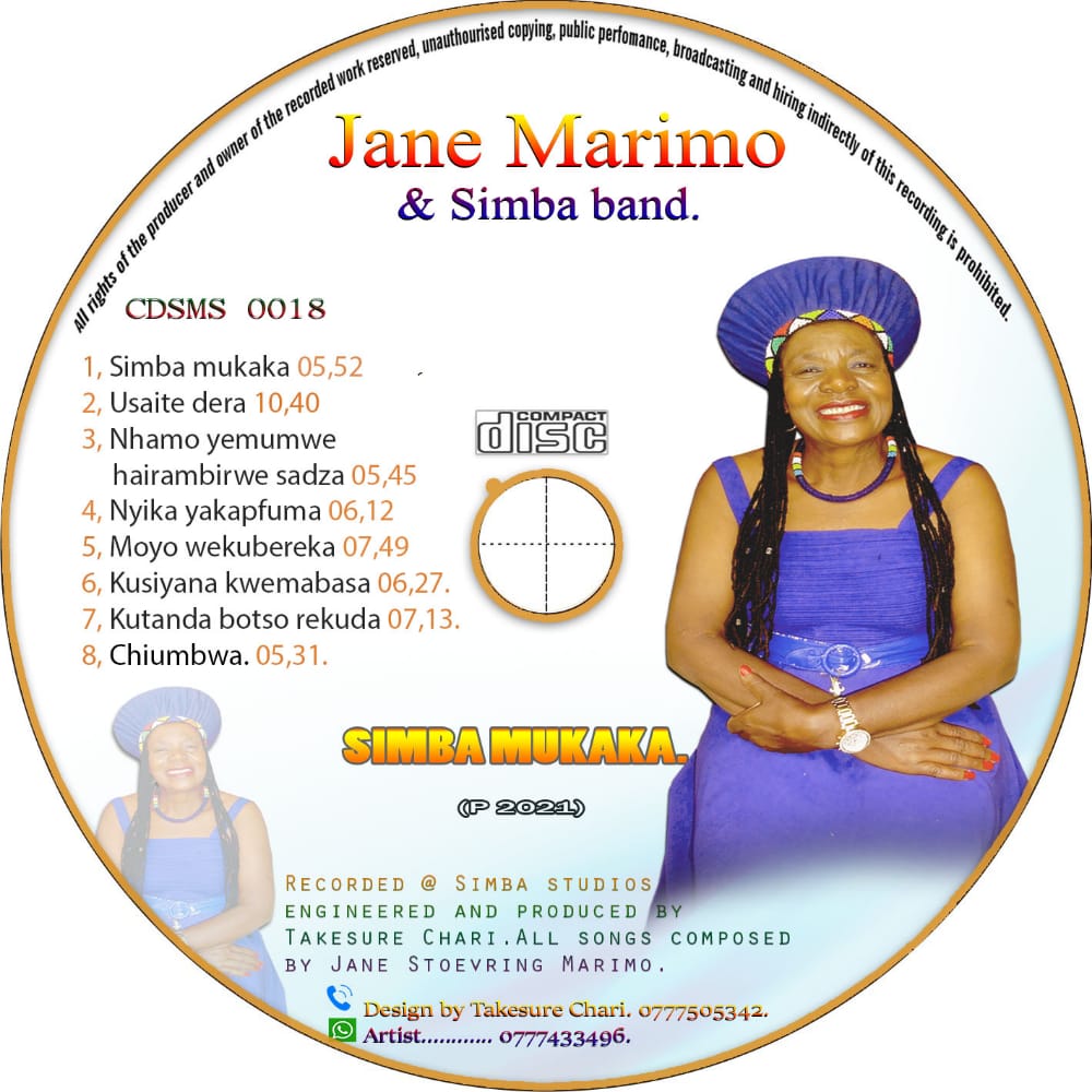 Musician Jane Marimo unveils new album