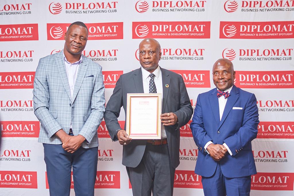 Honour of excellence: Kallon receives The Diplomat Magazine & Diplomacy Appreciation