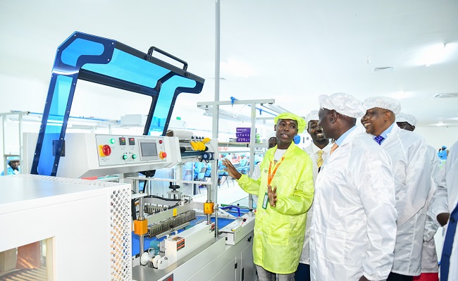 Kenya opens smartphone factory