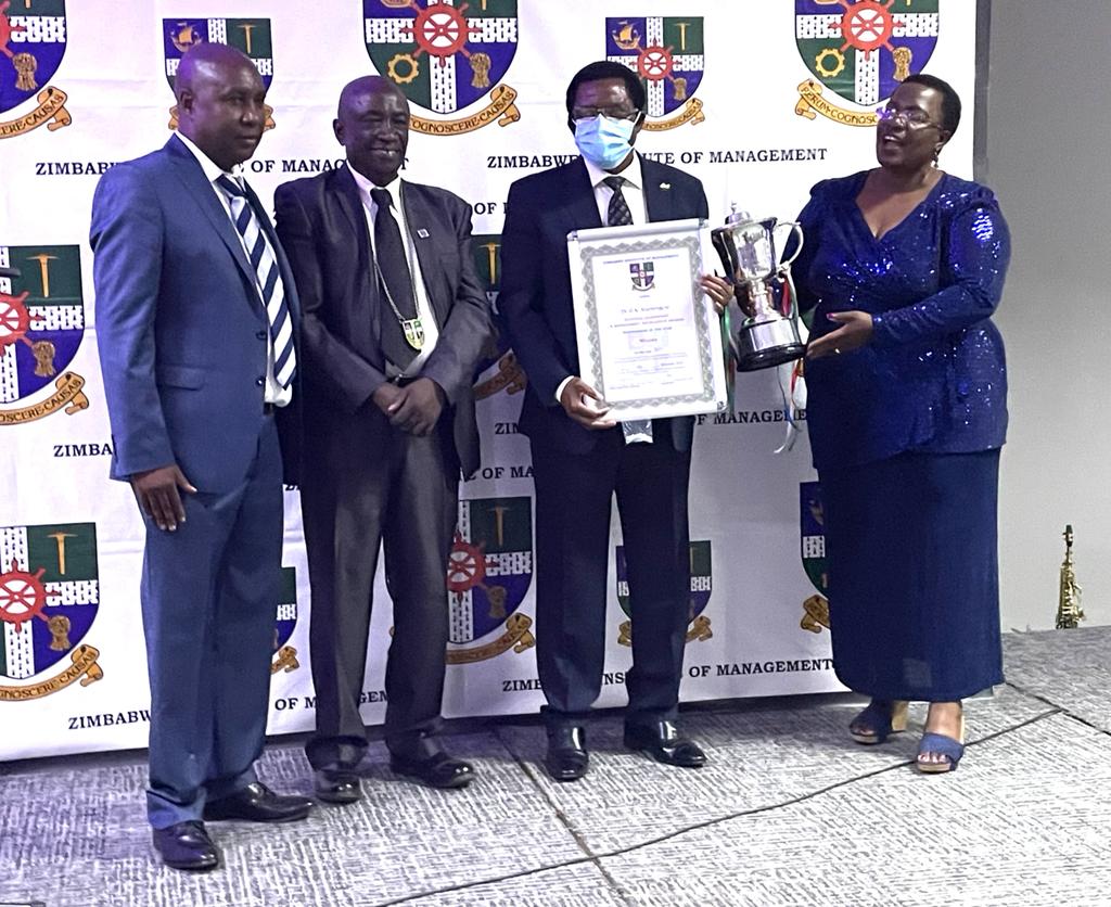 POTRAZ Director-General Dr Machengete wins top award