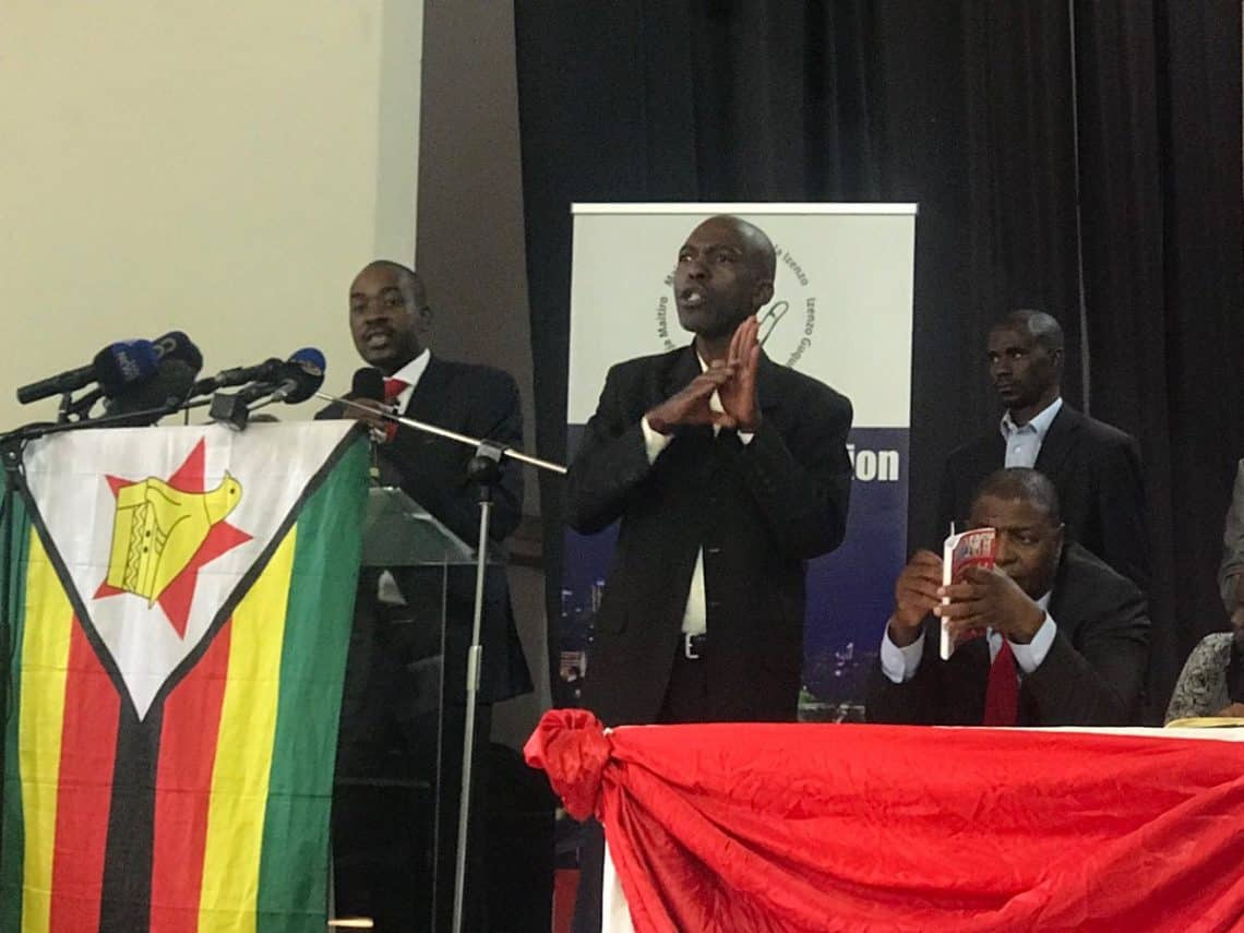 MDC Alliance launches alternative responsible election manifesto