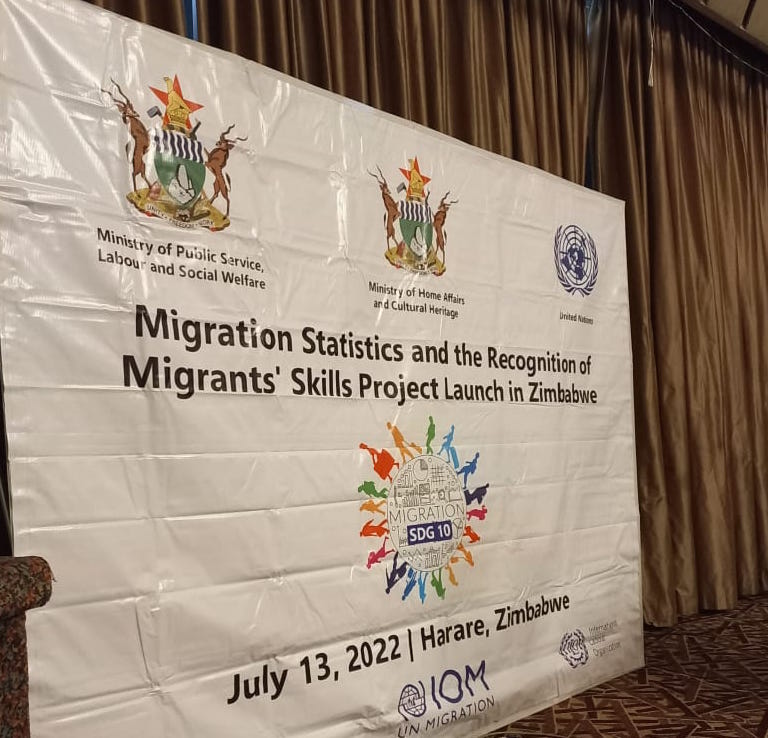 Migration statistics and recognition of migrant skills in Zimbabwe project launched