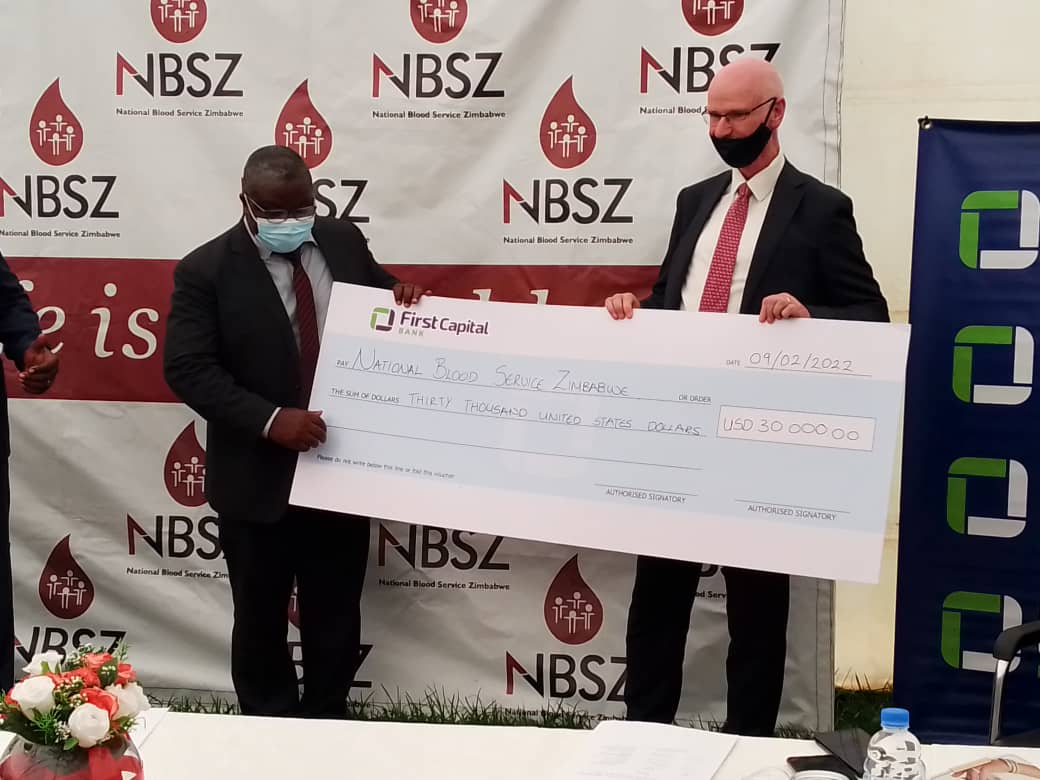 First Capital Bank donates huge to NBSZ
