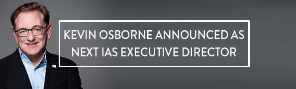IAS announces Kevin Osborne as its new Executive Director