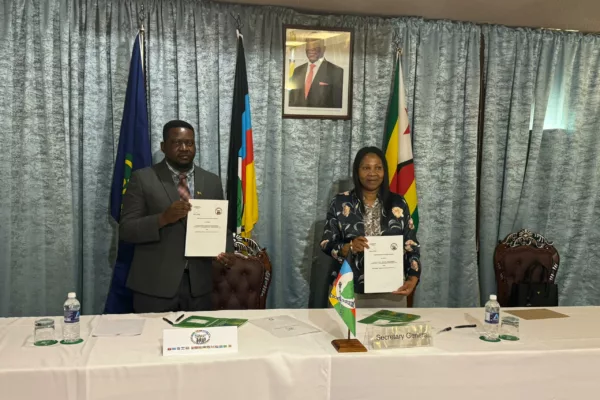 SAYoF signs MOU with SADC PF to amplify youth participation in developmental processes