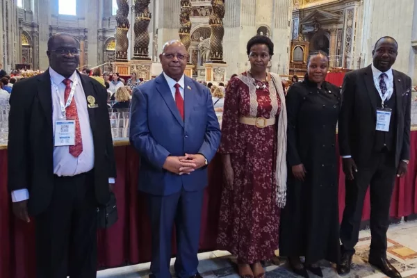Speaker Mudenda attends historic IPU audience with Pope Leo XIV at the Vatican