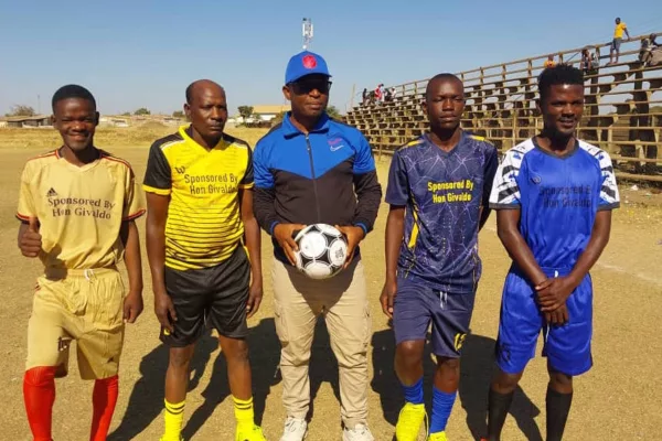 Hon. Mambipiri Donates Soccer Kits to Kadoma Teams to Tackle Substance Abuse