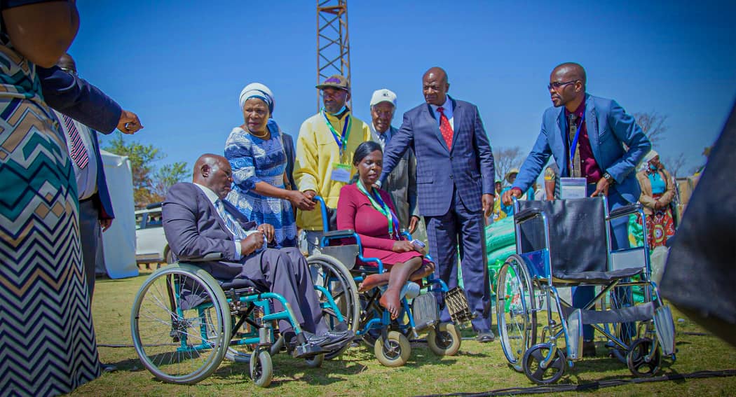 High-level commitment to addressing disability: President Mnangagwa donates wheelchairs