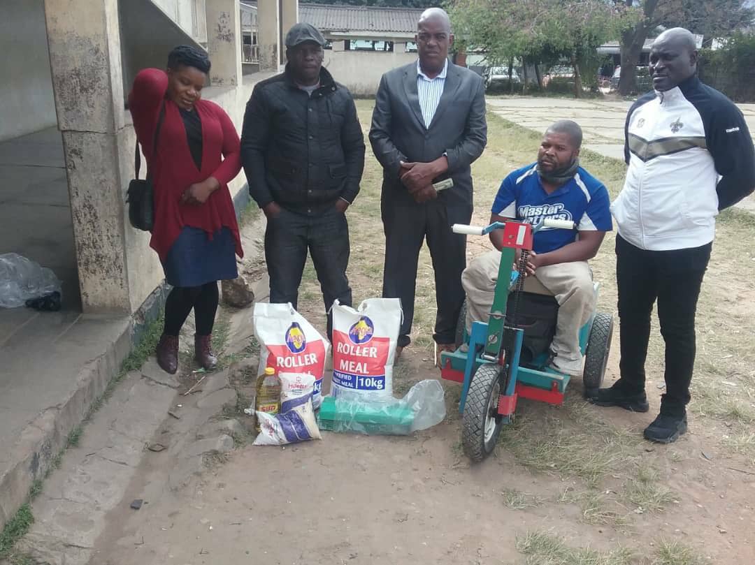 Mutare charitable organisation rescues physically-challenged resident