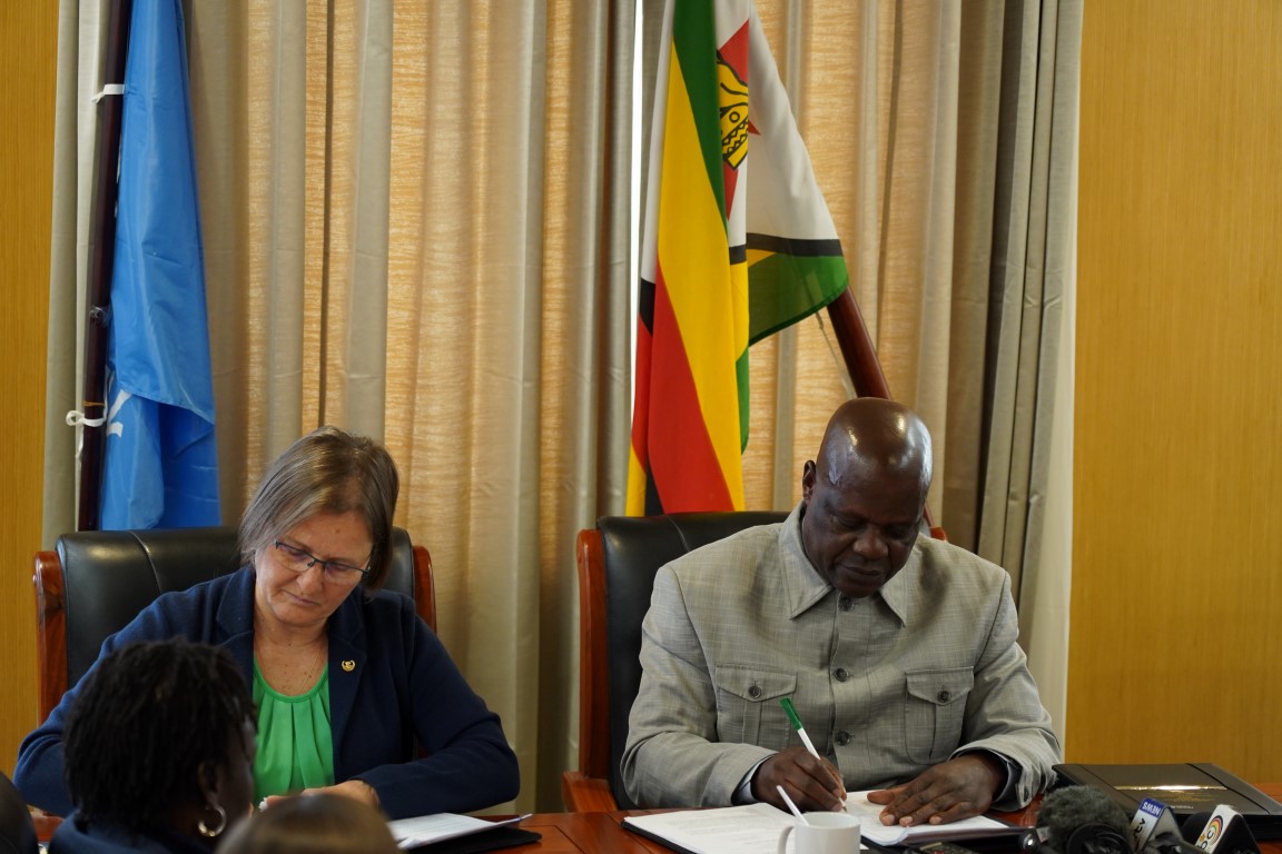 WFP and Government of Zimbabwe launch roadmap toward food security