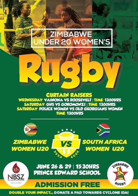 Zimbabwe Under-20 National Women Rugby Team Secure Kit, Broadcast and CSR Partnerships