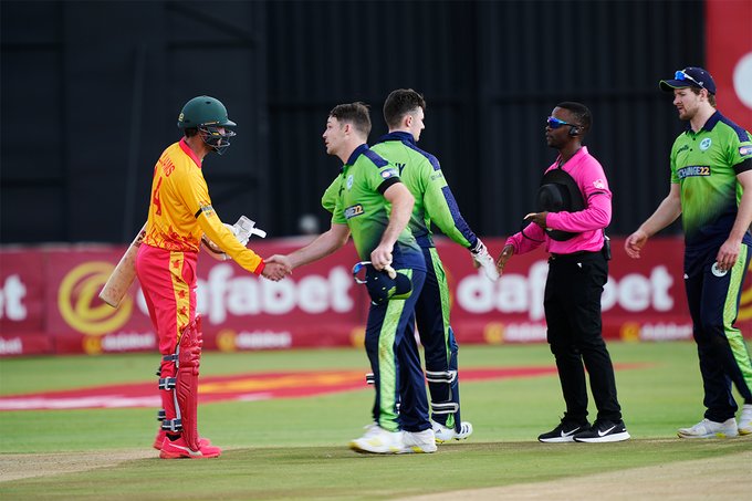 Zimbabwe off to winning start in T20I series against Ireland