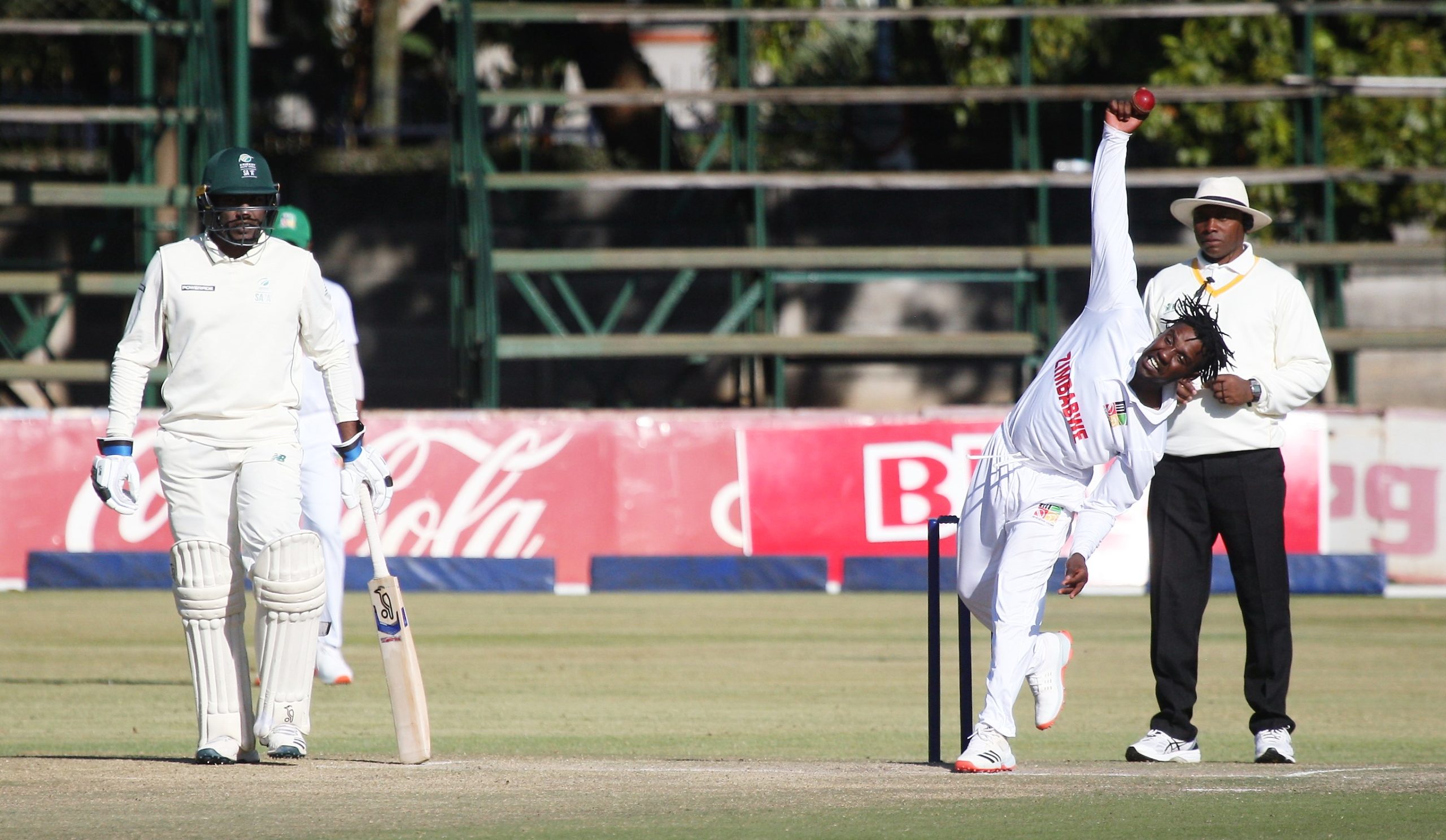 Madhevere claims five-wicket haul as Zimbabwe ‘A’ bowl out SA ‘A’