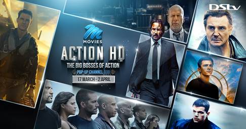 M-Net Movies Action HQ pop-up channel on DStv features Hollywood heavyweights